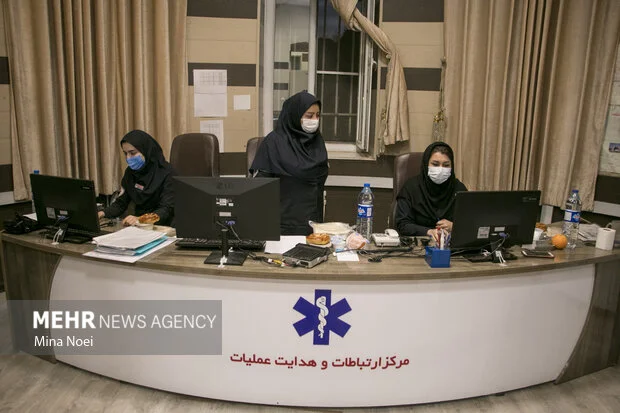 تماس فوری پدر با اورژانس تهران برای نجات جان فرزندش