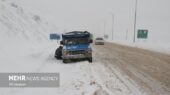 بارش برف شگفت‌انگیز در گردنه حیران آستارا؛ زمستان زودرس آغاز شد!