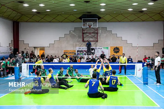 آغاز مسابقات والیبال نشسته قهرمانی کشور از پنجشنبه