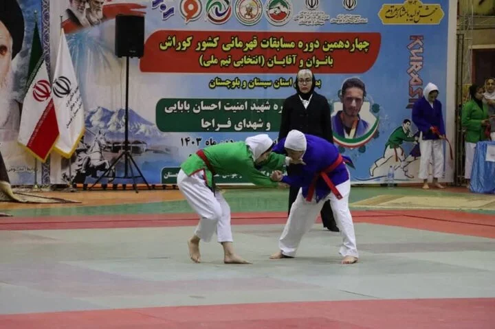 اصفهان با درخشش در کوراش دختران، قهرمان بی‌رقیب شد!