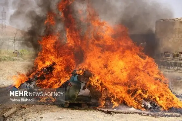 امحای حیرت‌انگیز ۳ تن و ۷۵۰ کیلو موادمخدر در ملارد؛ ضربه‌ای بزرگ به قاچاقچیان