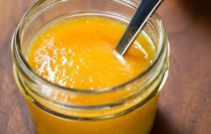 سس هلو خانگی؛ راز طعمی شفاف و بی‌نظیر برای دسرهای شما!