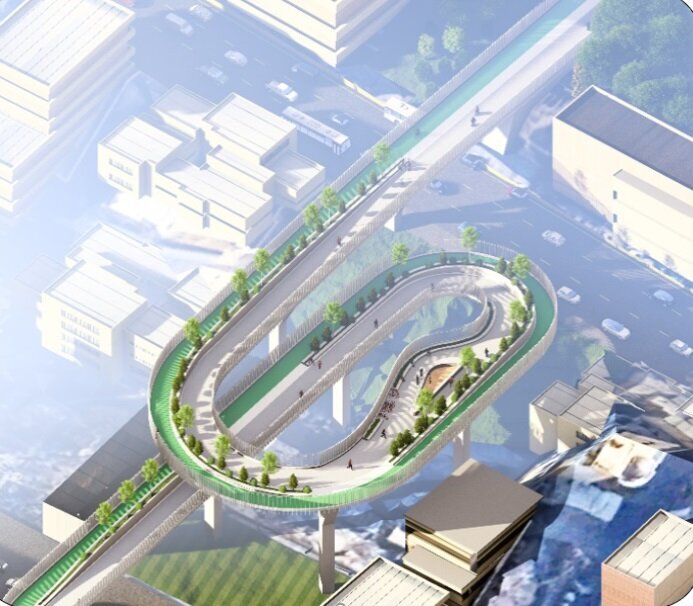 شروع پروژه شگفت‌انگیز مسیر طبیعت روی خیابان ولیعصر؛ تجربه‌ای بی‌نظیر برای پیاده‌روی و دوچرخه‌سواری