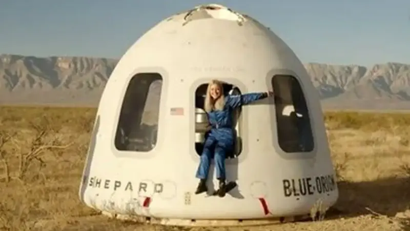 تاریخ‌ساز شد؛ نخستین فرد معلول که پا به فضا گذاشت ویدئو دارد!