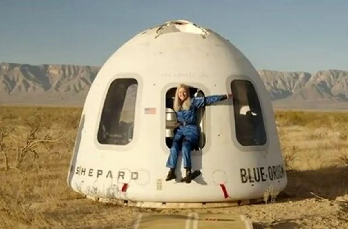 تاریخ‌ساز شد؛ نخستین فرد معلول که پا به فضا گذاشت ویدئو دارد!