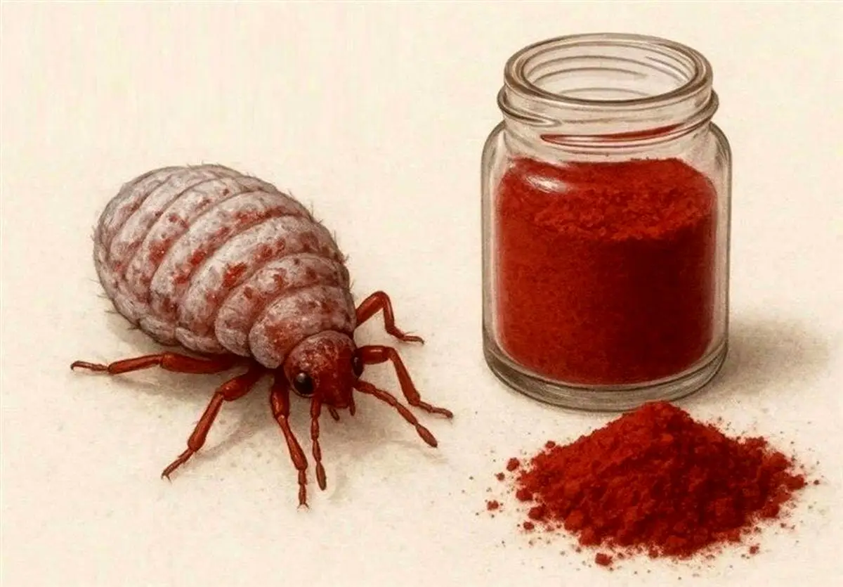 رنگ قرمز خوراکی از حشرات در ایران رسماً تایید شد؛ واقعیتی که همه باید بدانند!