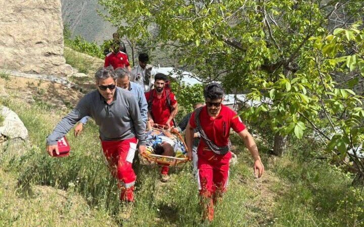 سقوط تراژیک از ارتفاع در توسکستان؛ مرگ ناگهانی در منطقه گرماب دشت