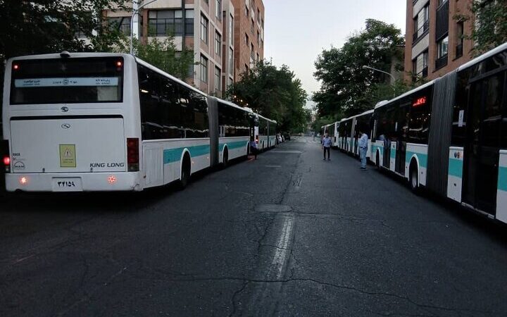 نخستین اتوبوس‌های برقی تولید داخل رسماً به خیابان‌های تهران آمدند!