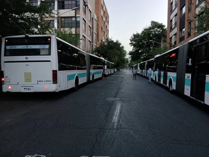 نخستین اتوبوس‌های برقی تولید داخل رسماً به خیابان‌های تهران آمدند!