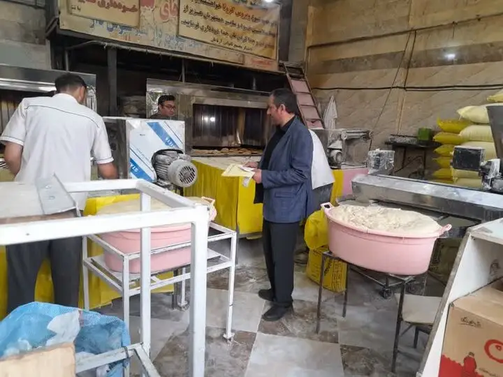بازرسی‌های ویژه نانوایی‌ها و شیرینی‌پزی‌های کهگیلویه و بویراحمد؛ سلامت مردم زیر ذره‌بین بازرسان