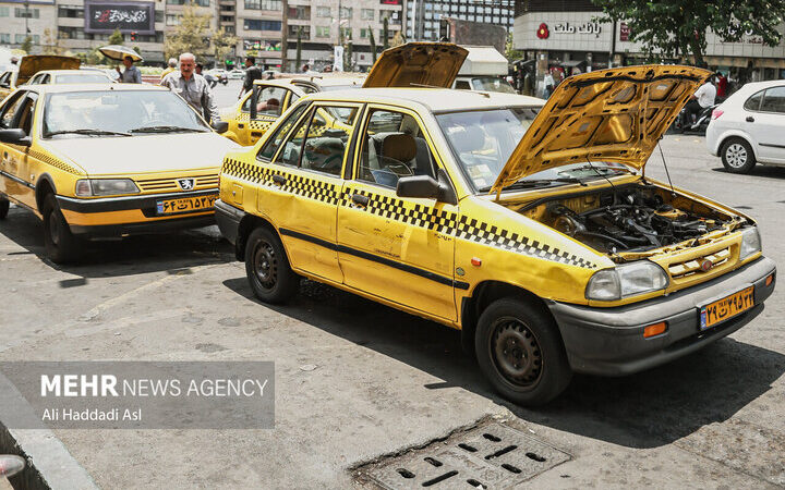 وام ۴ درصد برای نوسازی تاکسی های فرسوده کاشان اختصاص می‌یابد