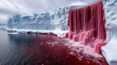 آبشار خون در جنوبگان؛ راز رنگ سرخ و شگفتی زیر یخ‌های میلیون‌ساله فاش شد!