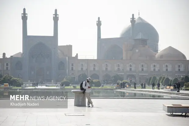 آلودگی بی‌وقفه اصفهان؛ دومین روز متوالی در وضعیت قرمز هوا