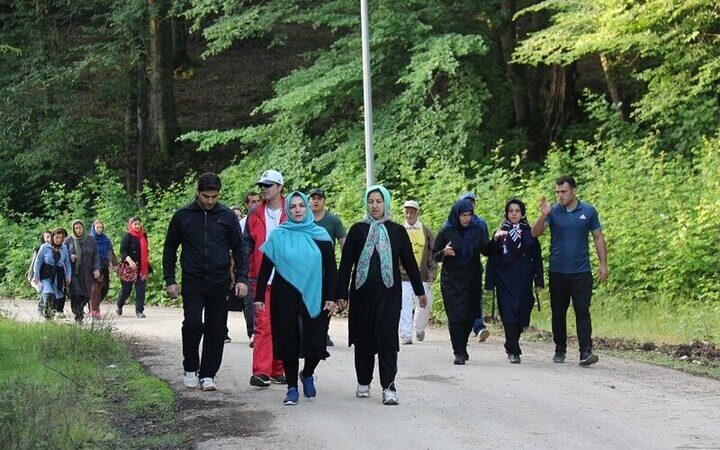 شور و هیجان پیاده‌روی خانوادگی بزرگ در گرگان امروز به اوج رسید!