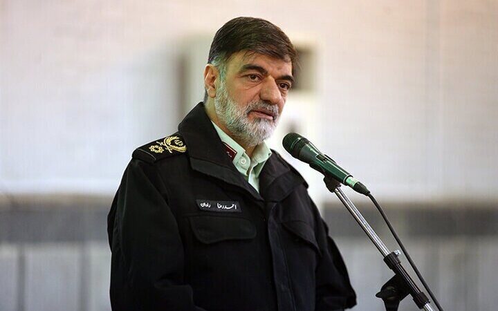 فرمانده کل انتظامی کشور وارد هرمزگان شد