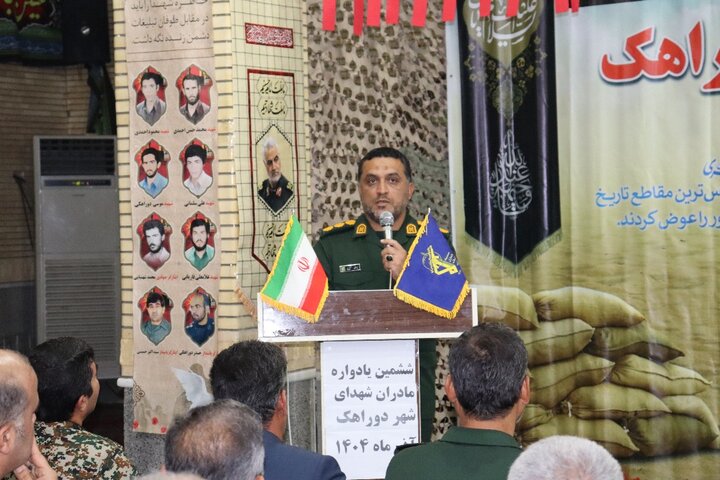 فرمانده سپاه دیّر: مادران شهدا نماد صبر بی‌نظیر و ایمان راسخ‌اند!