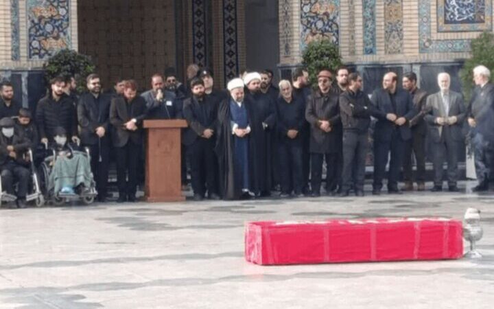 تشییع باشکوه پیکر فرزند معاون رئیس جمهور در حرم مطهر رضوی