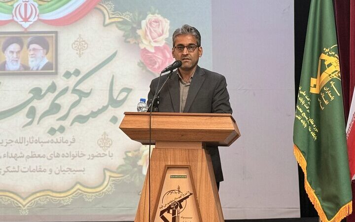 بخشدار خارگ: سپاه همیشه پشتیبان مردم و نگهبان امنیت حساس‌ترین نقطه صادرات انرژی است