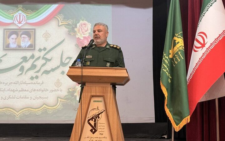 سرهنگ حیاتی: امنیت خارگ مرهون همراهی بی‌دریغ مردم و بسیجیان است!