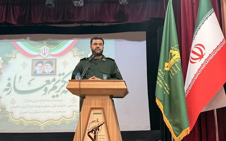 فرمانده جدید سپاه خارگ وعده گسترش فعالیت‌های فرهنگی و اجتماعی را داد