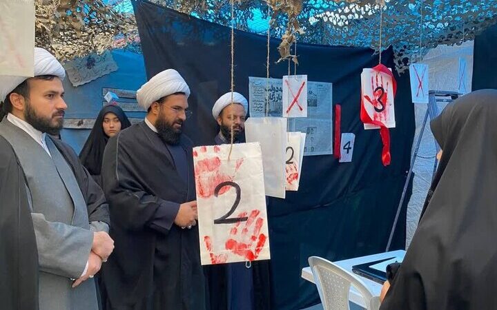 نمایشگاه «روایت یک نبرد ناتمام» در شاهرود برپا شد