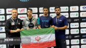 قهرمانی یزدان‌بخش در رقابت‌های تنیس روی میز کانتندر عربستان