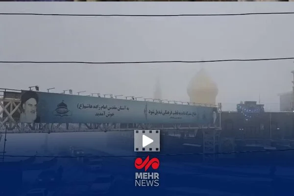 کولاک و بارش برف در محور هراز