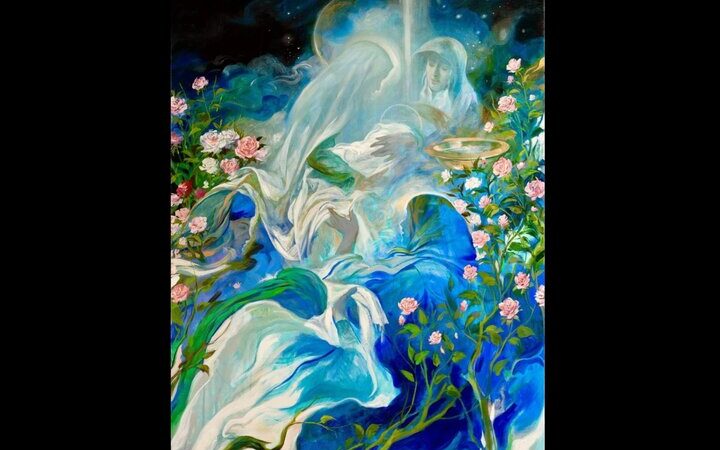 نقاشی جدید حسن روح‌الامین برای روز مادر منتشر شد