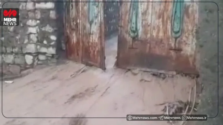 آبگرفتگی روستای «خرسدر» پلدختر