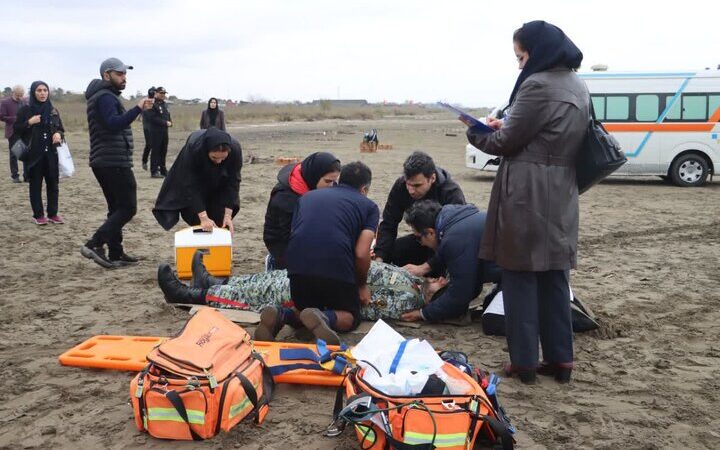 رقابت نفس‌گیر در نخستین مسابقات مهارتی طب رزم نداجا در رشت!