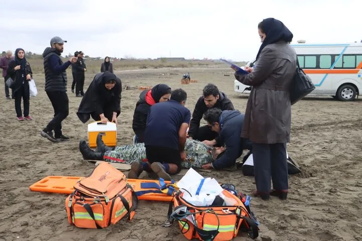 رقابت نفس‌گیر در نخستین مسابقات مهارتی طب رزم نداجا در رشت!