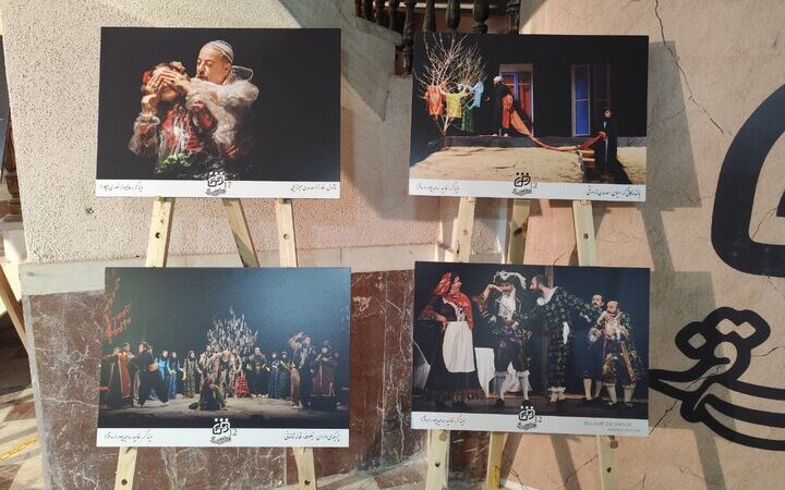 نمایشگاه عکس بیستمین جشنواره تئاتر کوردی سقز با ۳۵ اثر دیدنی افتتاح شد