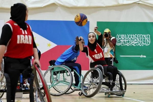 دختران بسکتبال با ویلچر ایران در فینال نفس‌گیر بازی‌های پاراآسیایی نایب قهرمان شدند