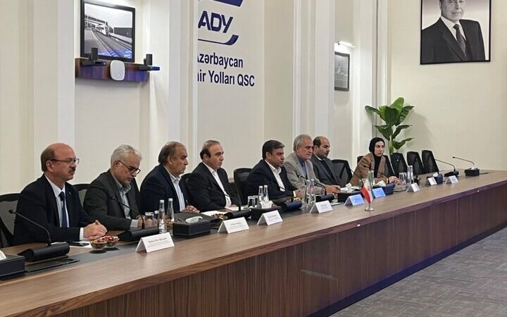 استاندار اردبیل در نشست مهم با رئیس راه‌آهن آذربایجان از کریدور شمال-جنوب رونمایی کرد!