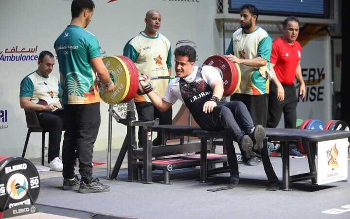 درخشش فقیهی و شریفی؛ دو مدال نقره پاراوزنه برداری ایران در دبی!