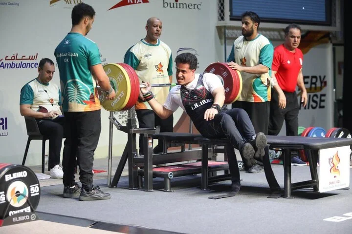 درخشش فقیهی و شریفی؛ دو مدال نقره پاراوزنه برداری ایران در دبی!