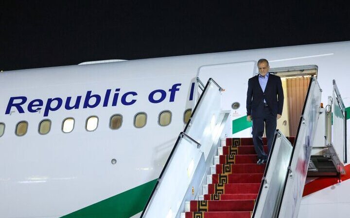 رئیس جمهور با استقبال گرم وارد عشق‌آباد ترکمنستان شد؛ دیدارهای مهم در راه است!