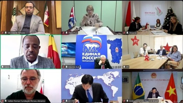 مهدی تهرانی در وبینار بریکس: پاسخ کوبنده حزب موتلفه به زورگویی‌های جهانی