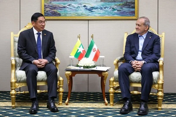 پزشکیان فاش کرد: همکاری‌های پنهان میان ایران و میانمار که آینده را می‌سازد!