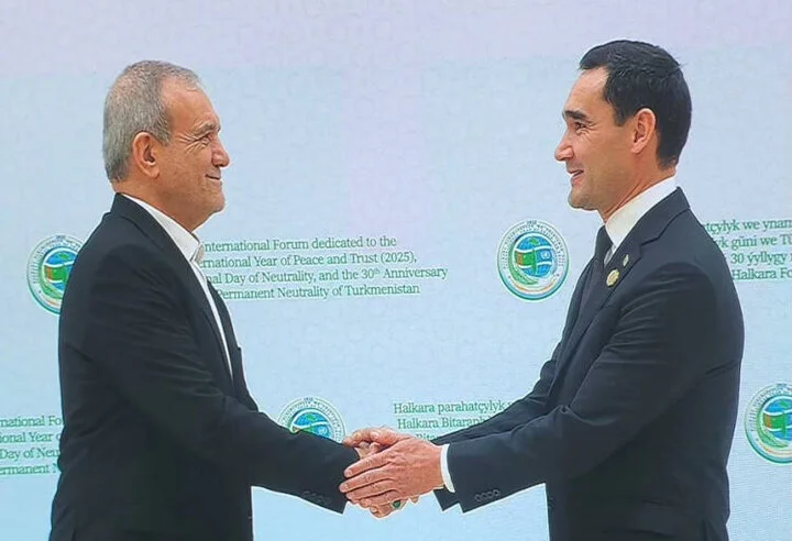 پزشکیان: اعتماد متقابل، کلید صلح پایدار میان ایران و ترکمنستان