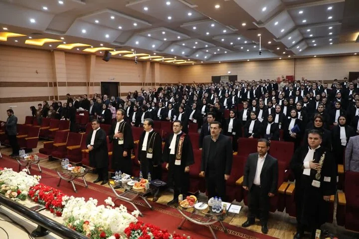 تحلیف ۲۱۹ کارآموز وکالت در اردبیل همزمان با ایام معنوی ولادت حضرت فاطمه زهرا