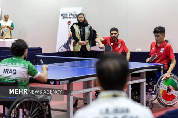 شکست‌های پیاپی پاراتنیس ایران در بازی‌های پاراآسیایی؛ فقط یک برد در چهار دیدار حساس!