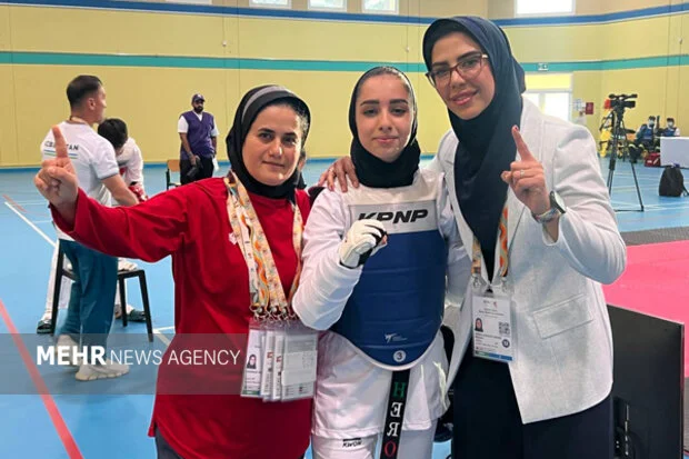 مدال طلای پاراتکواندو ایران حتمی شد؛ عبدالله پور راهی فینال شد!