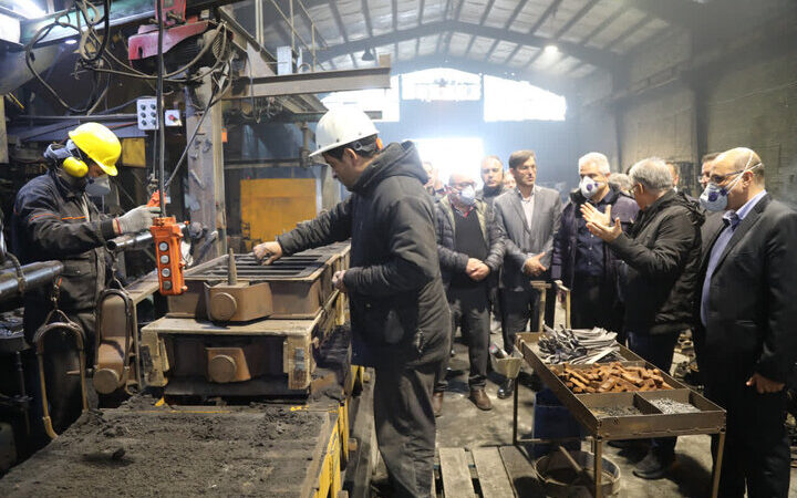 بازدید ویژه مدیران پارس خودرو از ظرفیت‌های پنهان صنعت خودروسازی اردبیل