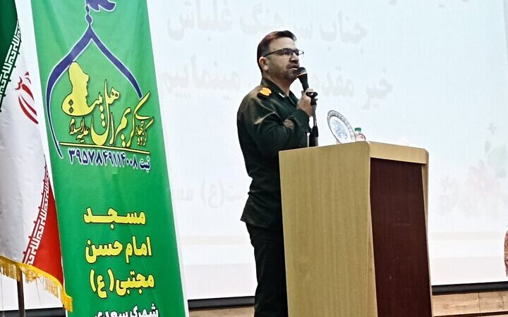 سرهنگ غلباش: مساجد قلب تپنده خدمات جهادی در شیراز هستند!