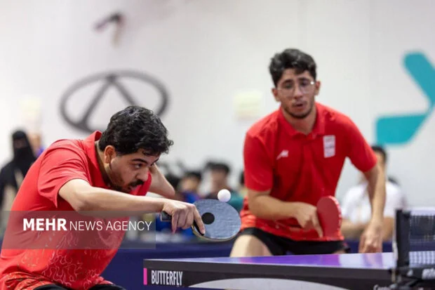 تیم دوبل پاراتنیس ایران با شکست قزاقستان، فینالیست شد!