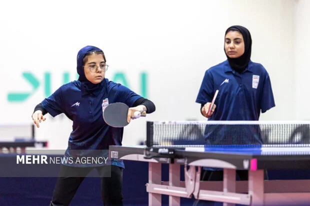 دو مدال برنز ارزشمند برای تیم‌های دوبل دختران و پسران پاراتنیس روی میز ایران در پاراآسیایی جوانان