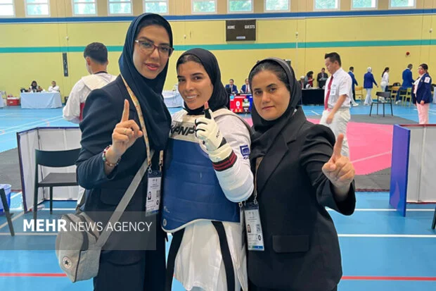 رومینا چمسورکی با درخشش بی‌نظیر، فینالیست پاراتکواندوی دختران شد!