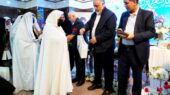 گرمای مهربانی در مشهد؛ جشن باشکوه آغاز زندگی ۱۱۰ زوج جوان با اهدای جهیزیه و بخاری