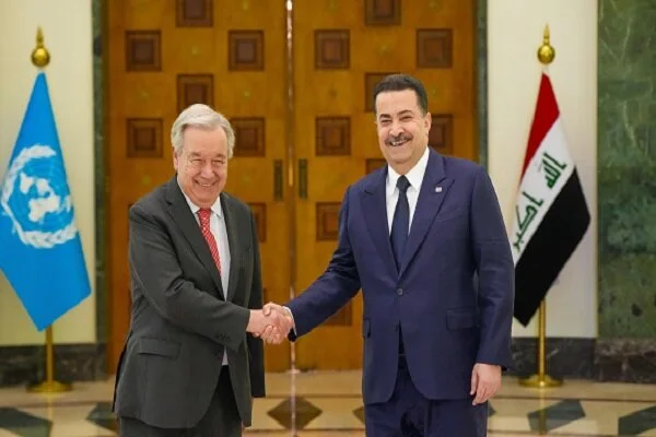 گفت‌وگوی مهم السودانی و گوترش در بغداد؛ پایان مأموریت یونامی چه معنا دارد؟